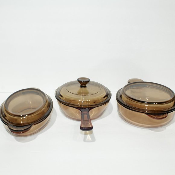 Visionware Other - 3x Visionware glass pots